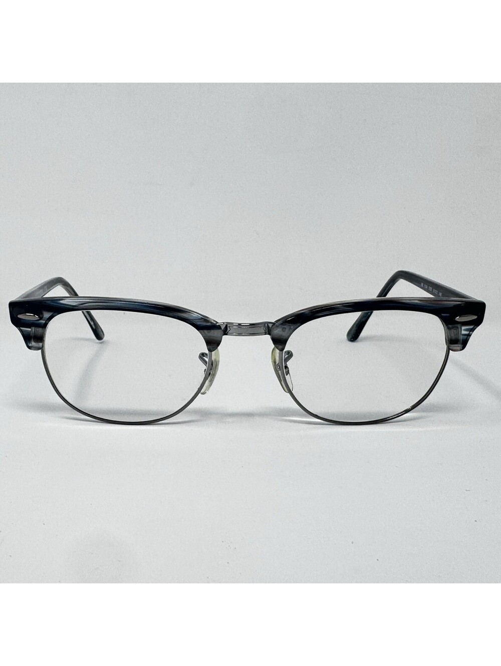 Ray-Ban RB5154 5750 Clubmaster Blue Grey Eyeglass Frames 51-21-145
